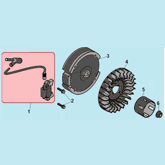 Магнето и маховик Champion BC9713